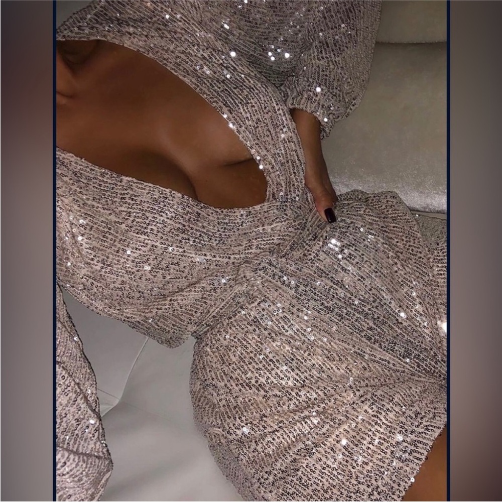 Gold Sequin Romper